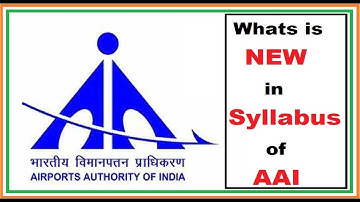 What is New in Syllabus of AAI exam 20-21 | ATC AO JE Manager | Dr Vijayender