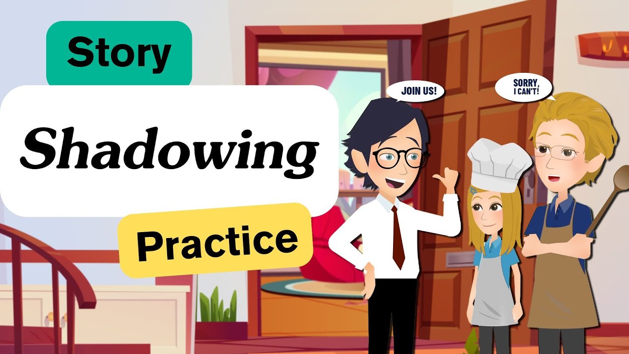 Improve English Speaking Daily | Story Shadowing Practice for Beginners ...