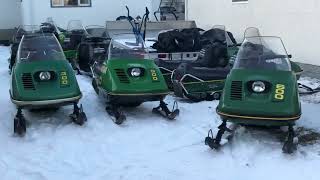 Slowly getting ready to put the John Deere snowmobiles away for the season by Roger Cormier 42 views 3 weeks ago 2 minutes, 28 seconds