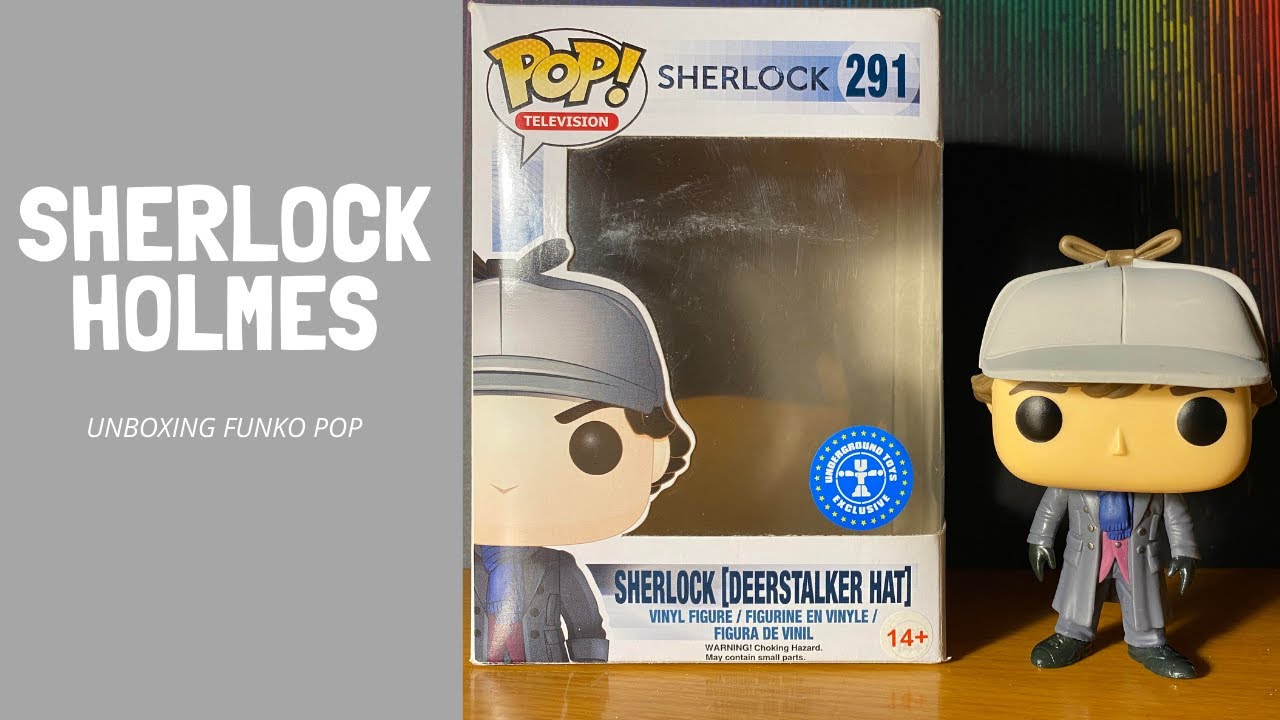 Funko Pop Sherlock Holmes (unboxing 