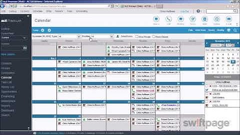 ACT Premium Cloud CRM and Contact Management Demonstration