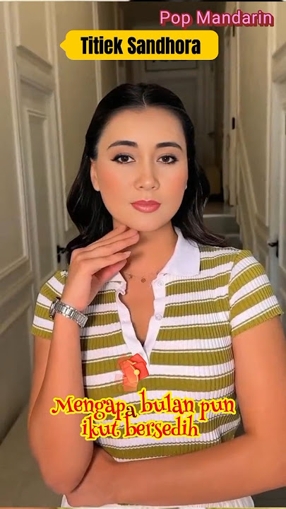 Titiek Sandhora 🎶 Mengapa Bulan pun Turut Bersedih 🎶 Pop Mandarin jadul #shortviral #popmandarin