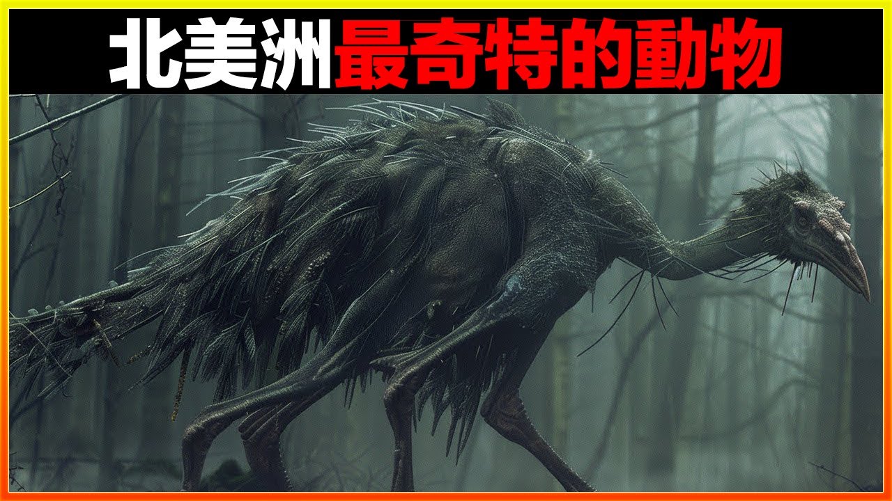 史前生物現身美國阿拉斯加荒原，科學家被震驚到說不出話！17個北美洲最奇特的動物，每一個都令人印象深刻｜排名｜世界之最｜地球之最｜獵奇｜睡前故事