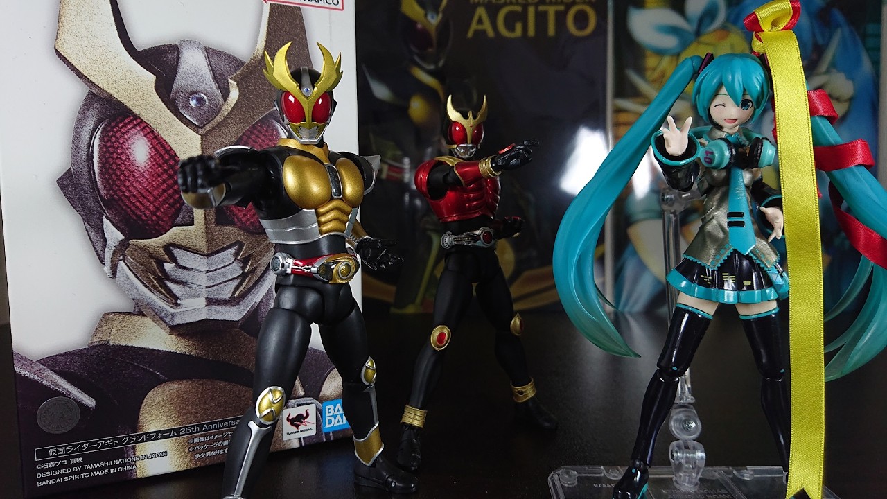 SHfiguarts 真骨彫　仮面ライダーアギト グランドフォーム　開封済美品 レビュー】S.H.Figuarts（真骨彫製法） 仮面ライダーアギト グランド