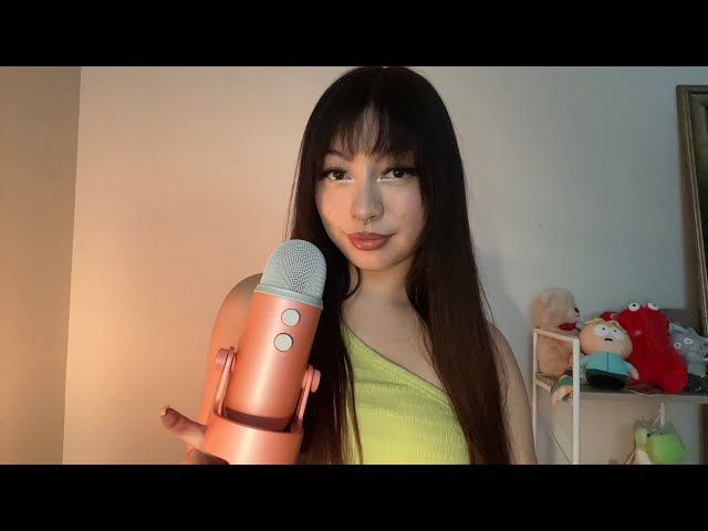 ASMR Exploring Tapping Triggers + Whisper Ramble♥️