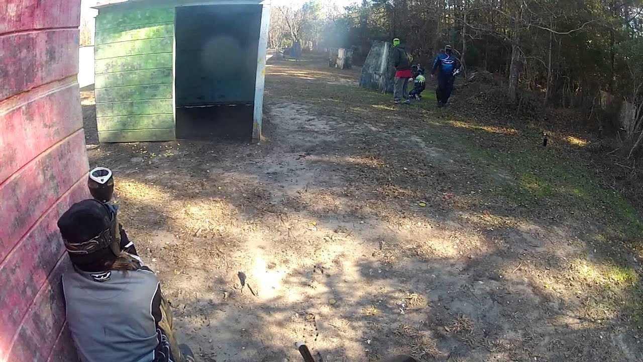 Invert Mini GoPro paintball gameplay