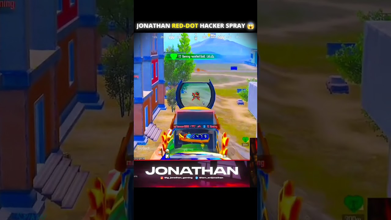 Jonathan RED-DOT HACKER Spray 😰😱 