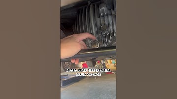 NB MIATA DIFFERENTIAL FLUID CHANGE #nb #nbmiata #na #miata #mx5 #nb1 #nb2 #flush #oil #drainplug