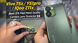 Vivo T5x / Vivo Y51Pro / IQOO Z11x 5G 💯 Metal Quality Camera Lens Protector - Vivo T5X Camera Lens screenshot 5