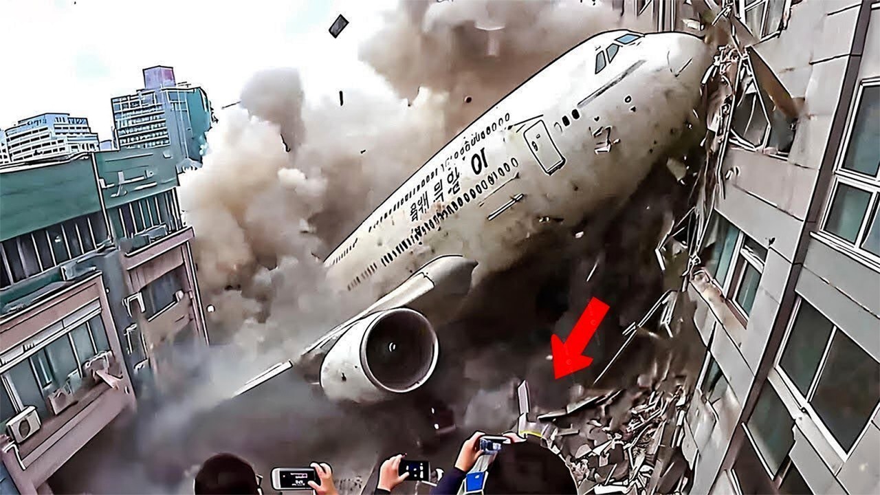 Shocking Plane Crashes and Mistakes Caught on Camera #1 - YouTube