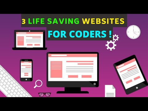 3 Life Saving Websites for Coders!