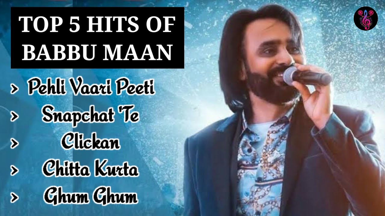 Babbu Maan Songs | Top 5 Songs of Babbu Maan | Babbu Maan New Album | Punjabi Jukebox 2024