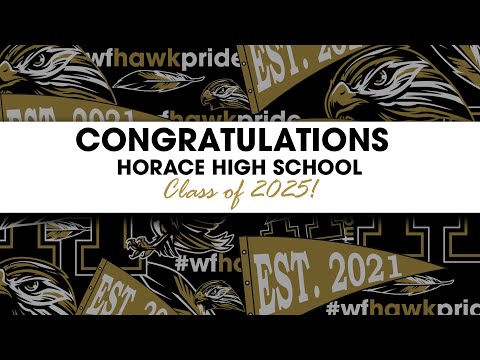 2025 Horace High School Graduation Ceremony