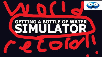 getting a bottle of water speedrun any% WR (17.97 seconds)