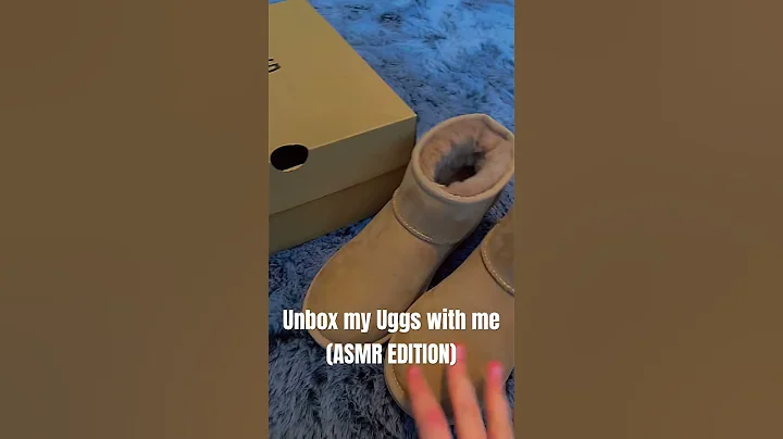 Unbox my uggs with me asmr edition #preppyyyy #christmas #uggs #asmr #unboxing