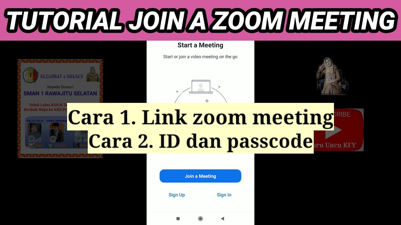 Cara Bergabung dengan Group Zoom Meeting || intermezzo - YouTube