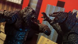 Godzilla vs Kong ~ Epic Stop Motion Battle