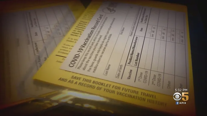 COVID: Cheaters Using Fake Vaccination Cards At Schools, Businesses