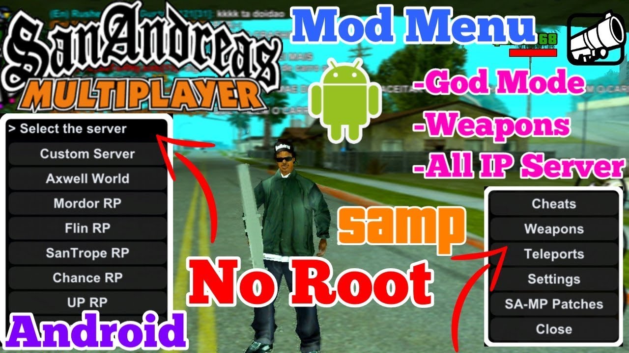 2019]Gta San Andreas Multiplayer Mod/Hack Menu Apk|God mode ... - 