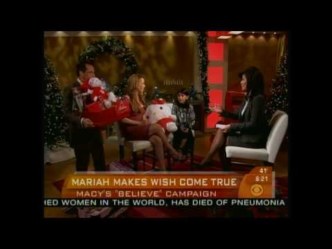 Mariah Carey interview in "The Early Show"