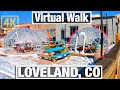 Walking Tour of Loveland Colorado - Walking Trails for Treadmill - 4K City Walks Virtual Walk