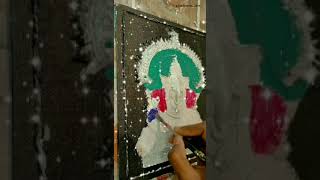 Relief Mural Painting || Ganesha Painting ||