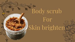 full body skin whitening scrub remove tan, pigmentation and make even tone bright skin