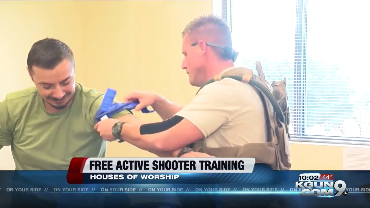 Free active shooter training in places of worship - YouTube