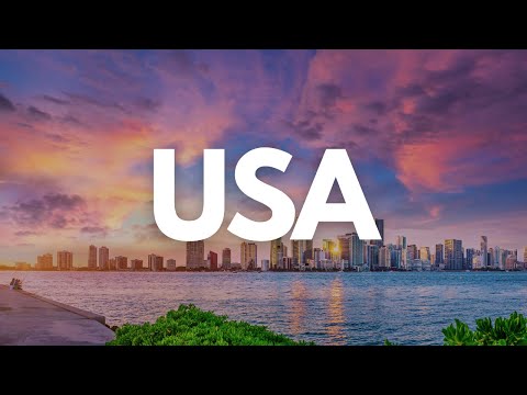 The Best Places to Visit In USA - 4K Travel Video