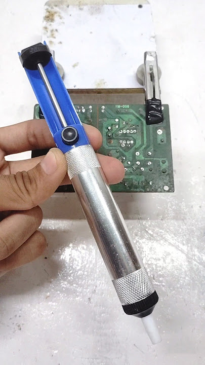 best desoldering pump quick soldering remove 😯 #viralshorts #electronic #short #trending