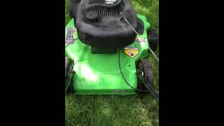 LawnBoy 10247 starting with new coil after 2 yrs in storage.