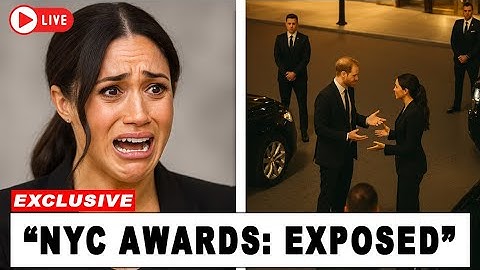 NYC Awards: Harry & Meghan EXPOSED — SHOCKING Clip Sparks Split Rumors