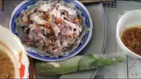 Phú Quốc  - Làm món gỏi cá trích tại nhà người em An Thới