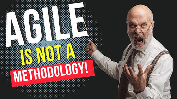 Agile IS NOT a  "METHODOLOGY" - Agile and Scrum Basics