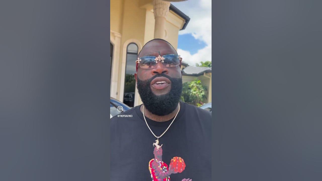 Rick Ross salutes his Producer / Engineer TropDavinci #MMG #ChampagneMoments Rick Ross salutes his Producer / Engineer TropDavinci #MMG #ChampagneMoments