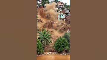 Landslide Simulation #shorts #shortvideo