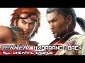 HWOARANG & BAEK DOO SAN - All Cinematic Endings in TEKKEN Series (1995-2017)