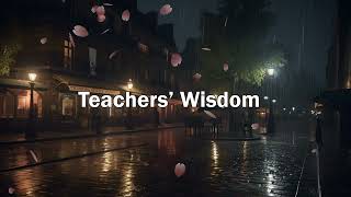 Teachers’ Wisdom - Jackie Vanderick