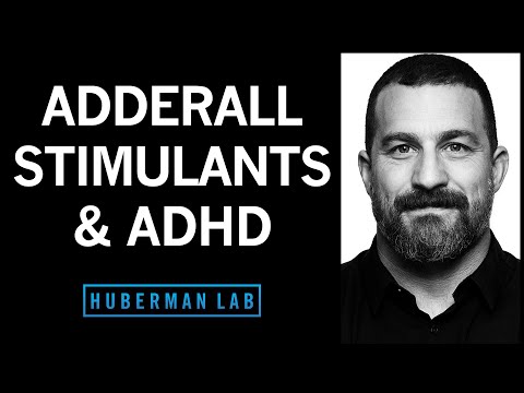 Adderall, Stimulants & Modafinil for ADHD: Short- & Prolonged-Term Results | Huberman Lab Podcast thumbnail