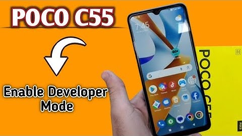 poco c55 me developer option kaise laye, poco c55 developer mode on kaise kare,gaming settings