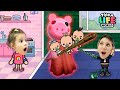 A 🐷 Piggy do Roblox #6 ELA PEGOU A MÃMAE e os trigêmeos Toca Life