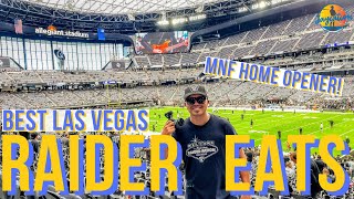 BEST FOOD TO TRY at ALLEGIANT STADIUM during a RAIDERS GAME  LAS VEGAS Food Guide