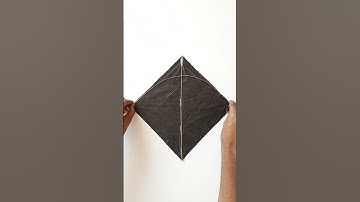 how to make plastic bag kite , Flying kite , patang kese banate he