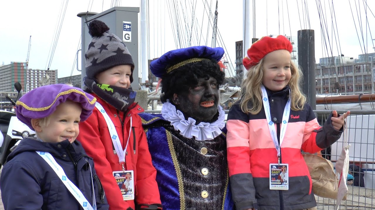 De aankomst Sinterklaas op Scheveningen