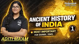 Ancient History of India for Beginners 🏹 | RMS + Sainik तैयारी #ancienthistory