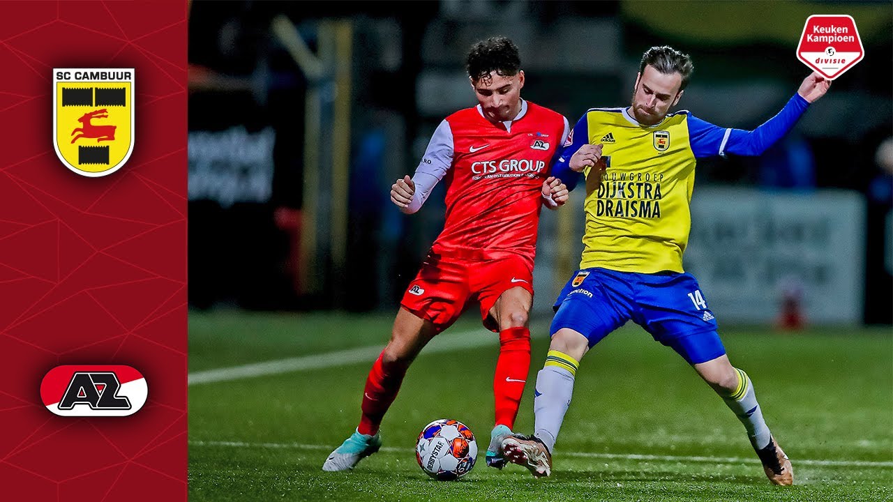 Samenvatting SC Cambuur Jong AZ (15122023) YouTube Samenvatting SC Cambuur Jong AZ (15122023) YouTube