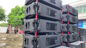 LA-210 dual 10 inch 2way line array by T.I Audio