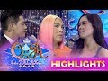 It's Showtime Miss Q and A:Vice Ganda notices something with Jackque and Ion