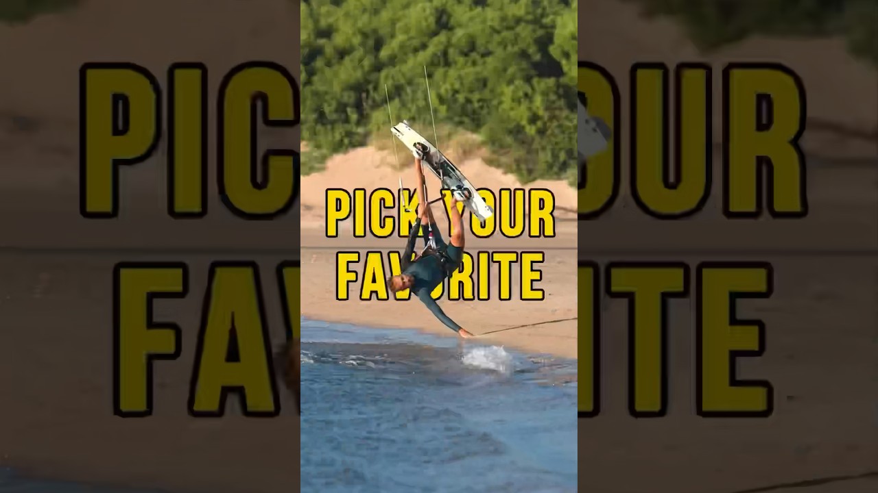 Pick your favorite clip // kiteboarding