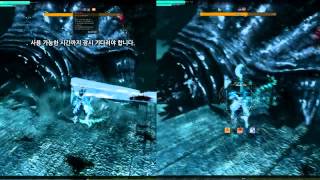 Vindictus]Staff Evie in lv40 Kraken - Live server vs Test Server